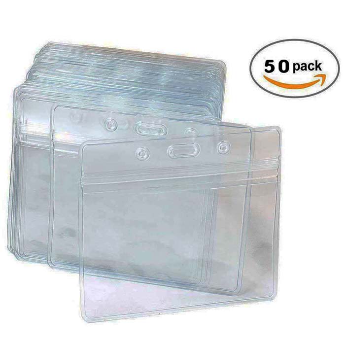 מנשא / מחזיק לתג שם שקוף