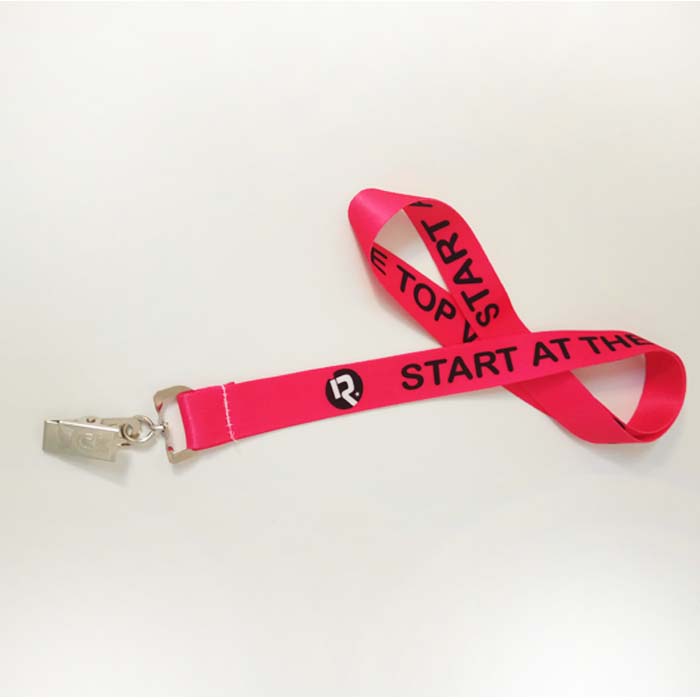 שרוך ממותג צבעוני + קליפס יחיד – תמונה 4