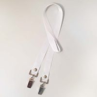 שרוך כפול עם קליפס - במגוון צבעים