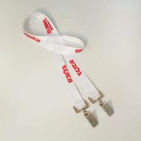 שרוך כפול עם קליפס - ממותג